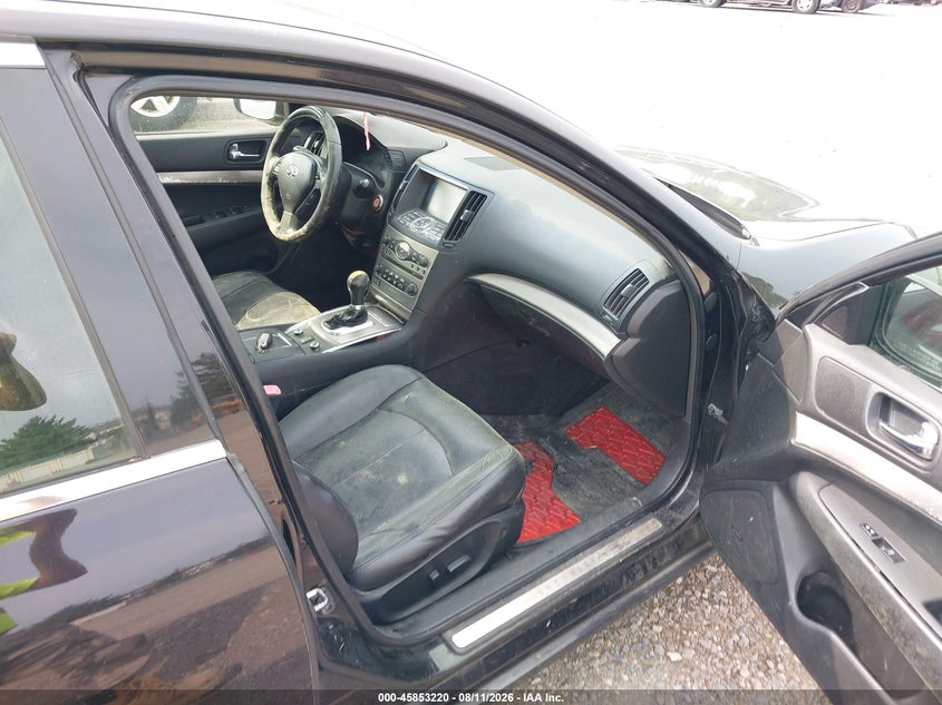 INFINITI G37X 2013 VIN JN1CV6AR0DM750790
