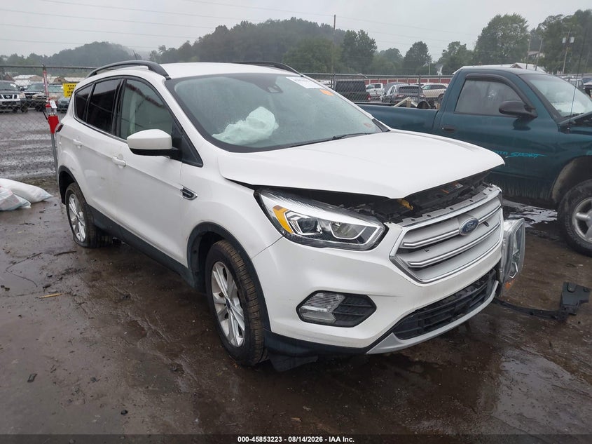 2018 Ford Escape Sel, Лівий перед, IAAI, VIN 1FMCU9HD7JUD34528