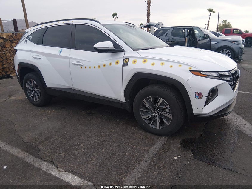 2023 Hyundai Tucson Hybrid Blue, Перёд, IAAI, VIN KM8JBCA14PU093787