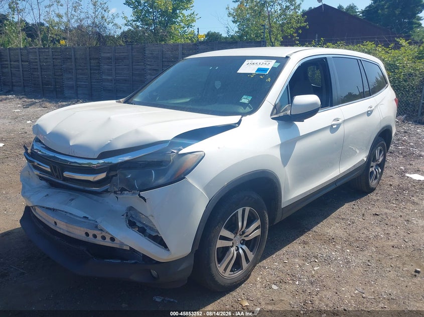 Vin: 5fnyf6h31gb065809, lot: 46352185, honda pilot ex 20162