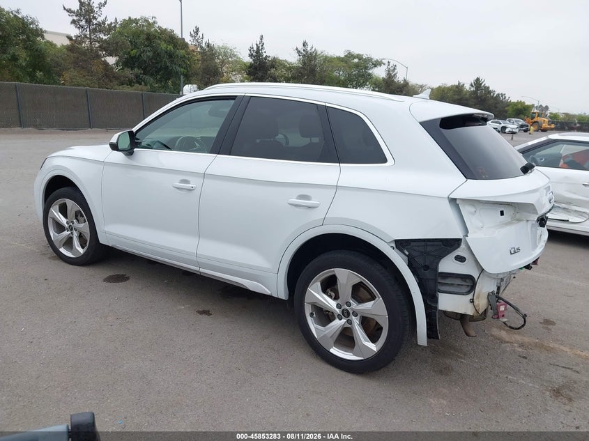 Vin: wa1baafy4m2020958, lot: 46352216, audi q5 premium plus 45 tfsi quattro s tronic 20213