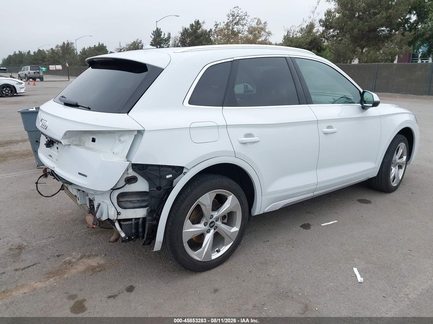 Vin: wa1baafy4m2020958, lot: 46352216, audi q5 premium plus 45 tfsi quattro s tronic 20214