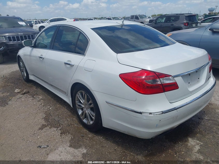 2012 HYUNDAI GENESIS auction photo 3