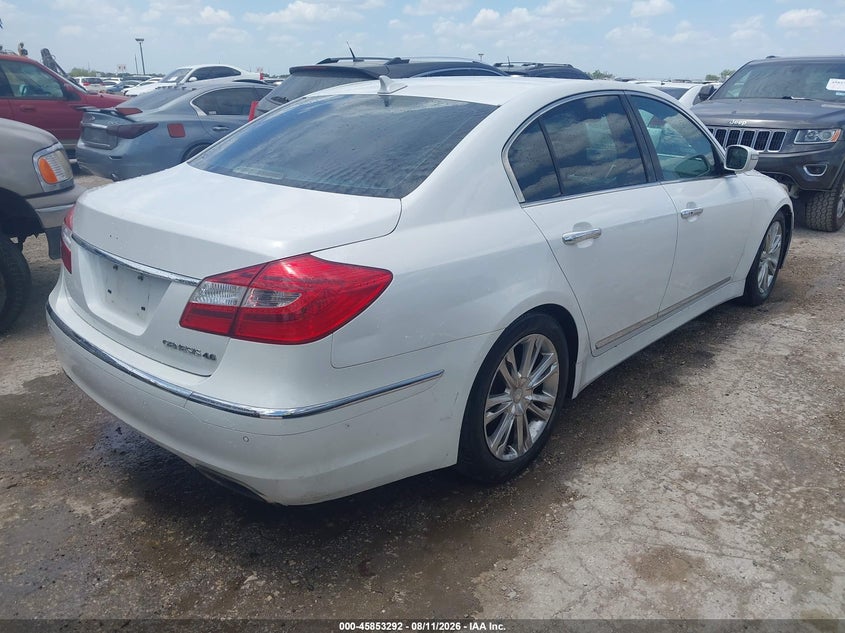 2012 HYUNDAI GENESIS auction photo 4
