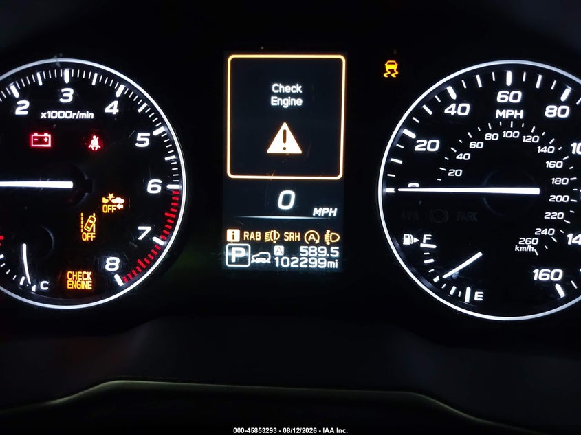 2020 SUBARU OUTBACK auction photo 7