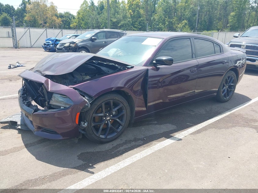 2020 DODGE CHARGER auction photo 2