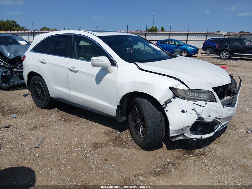 Vin: 5j8tb4h57gl021257, lot: 46352275, acura rdx technology   acurawatch plus packages/technology package 20161