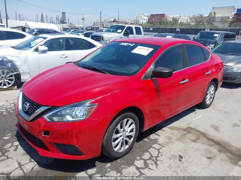 Vin: 3n1ab7ap8jl617074, lot: 46352285, nissan sentra sv 20182