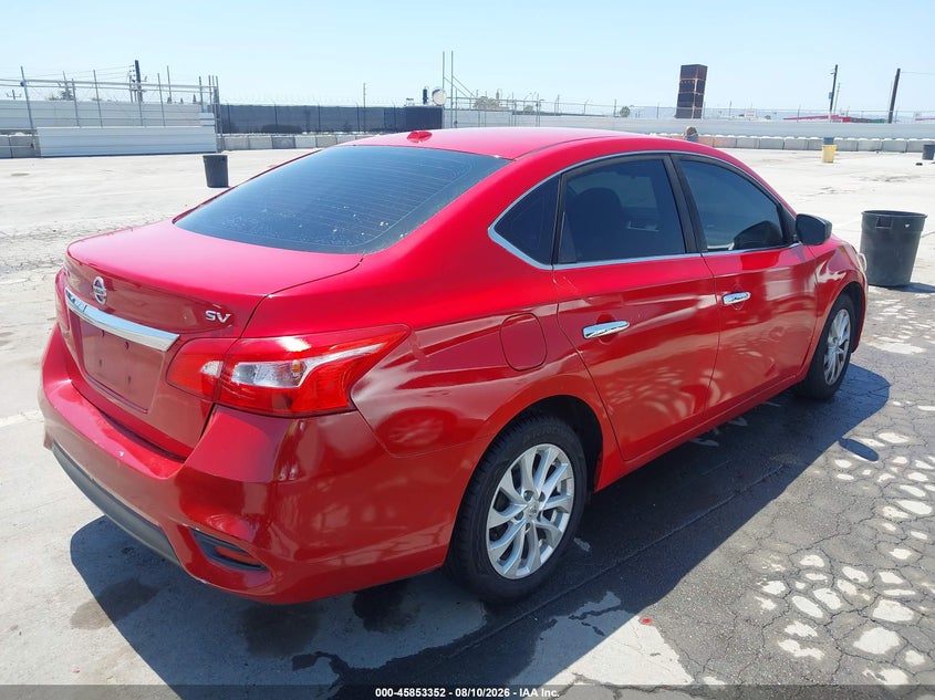 Vin: 3n1ab7ap8jl617074, lot: 46352285, nissan sentra sv 20184
