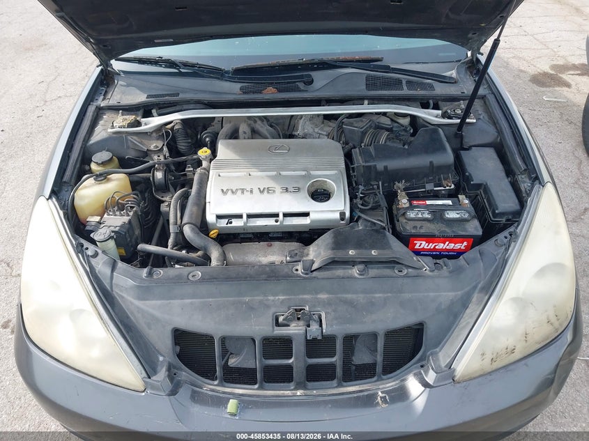 LEXUS ES 330 2004 VIN JTHBA30G245048157