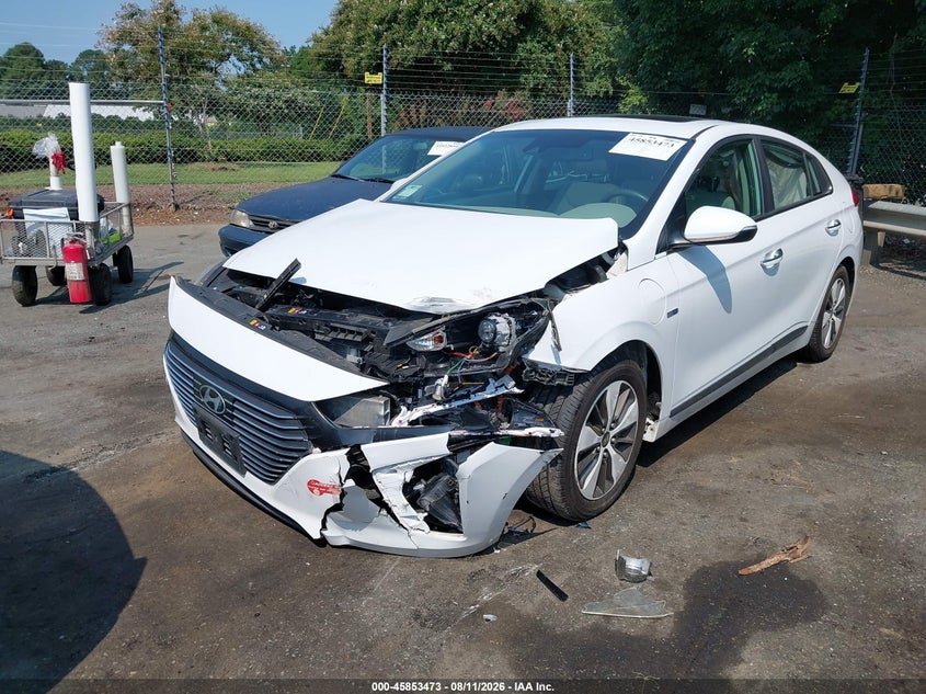 Vin: kmhc75ld1ku107263, lot: 46352405, hyundai ioniq plug-in hybrid limited 20192
