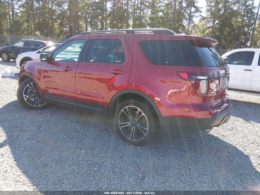 Vin: 1fm5k8gt4fga16597, lot: 46352427, ford explorer sport 20153