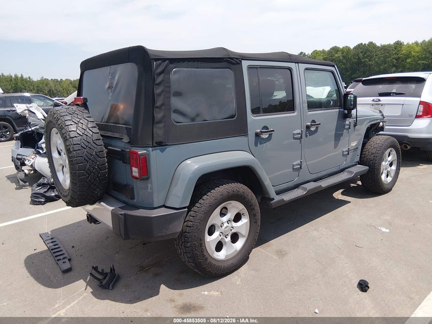 Vin: 1c4bjwegxfl525766, lot: 46352438, jeep wrangler unlimited sahara 20154
