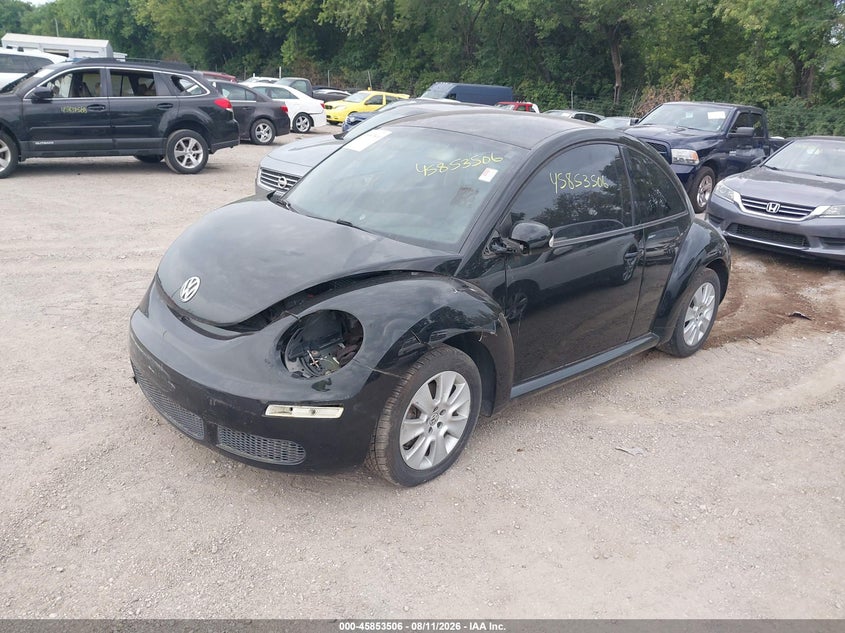 2009 VOLKSWAGEN BEETLE HATCHBACK 2.5L I-5 DOHC, VVT, 150HP