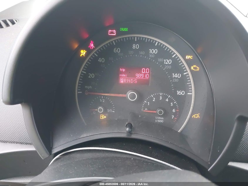 2009 VOLKSWAGEN BEETLE HATCHBACK 2.5L I-5 DOHC, VVT, 150HP