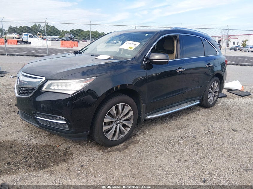 ACURA MDX 2016 VIN 5FRYD3H43GB002044