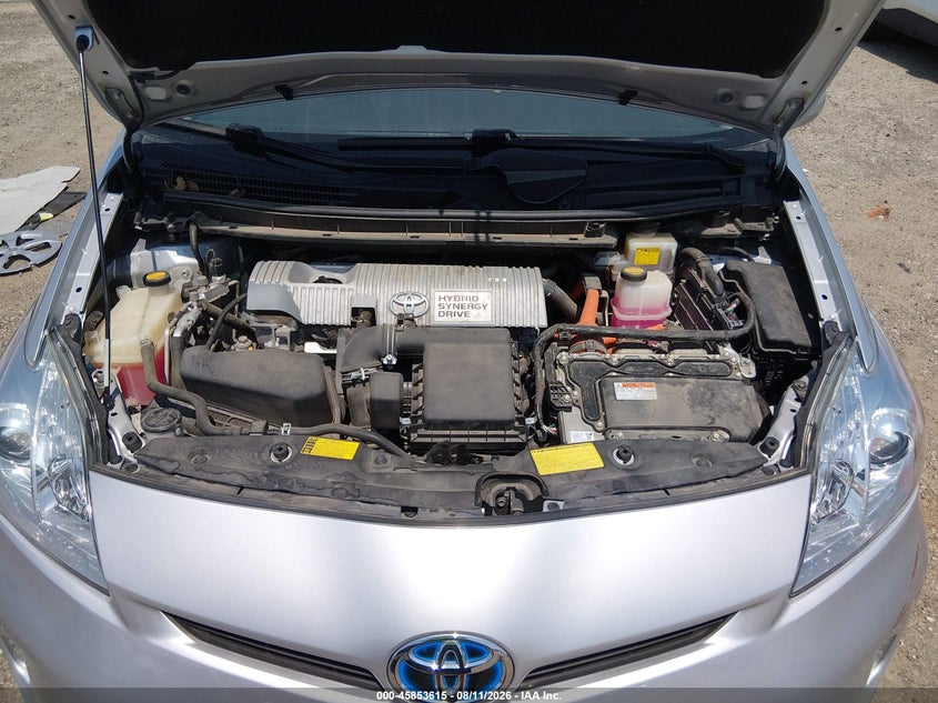 TOYOTA PRIUS 2013 VIN JTDKN3DU9D5623196