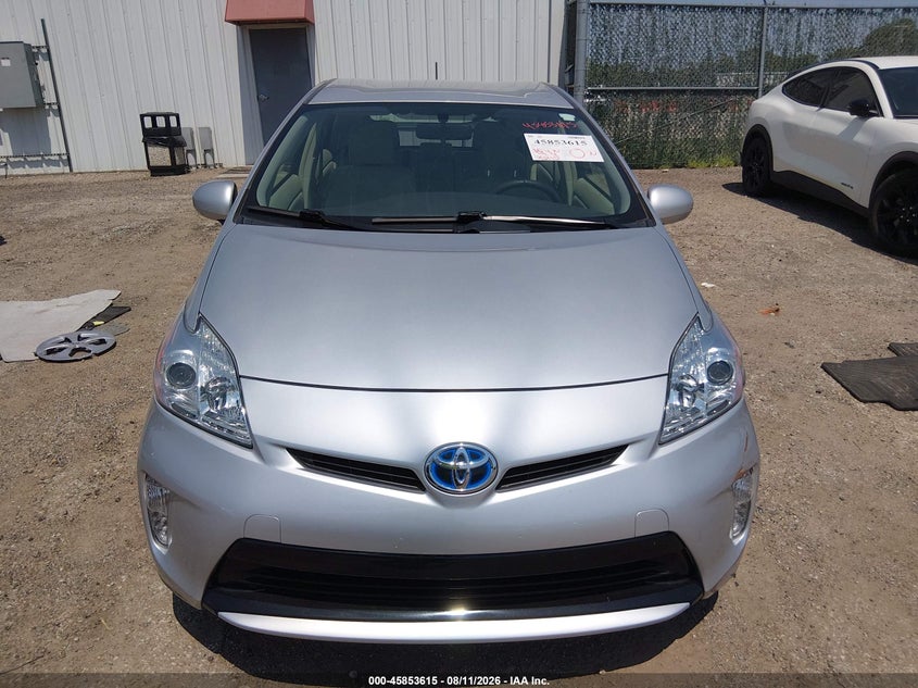 TOYOTA PRIUS 2013 VIN JTDKN3DU9D5623196