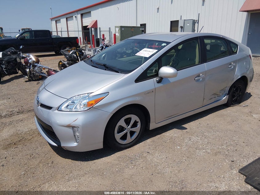 TOYOTA PRIUS 2013 VIN JTDKN3DU9D5623196