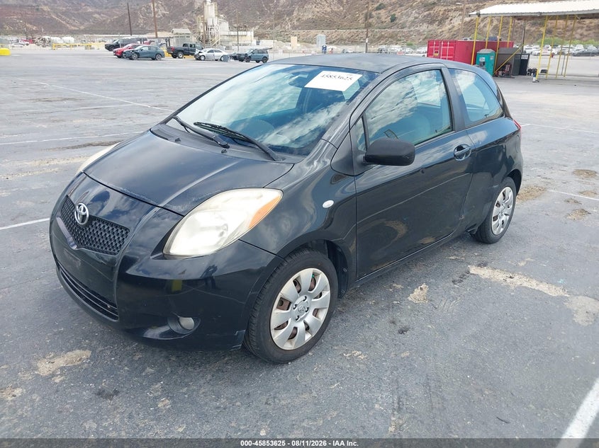 TOYOTA YARIS 2007 VIN JTDJT923X75096630