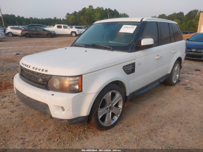 2012 Land Rover Range Rover Sport Hse, Normal Wear & Tear, IAAI, VIN SALSK2D44CA737365 — photo 2