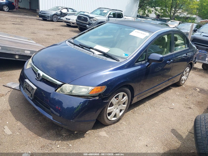 2006 HONDA CIVIC SEDAN 1.8L I-4 VVT, 140HP