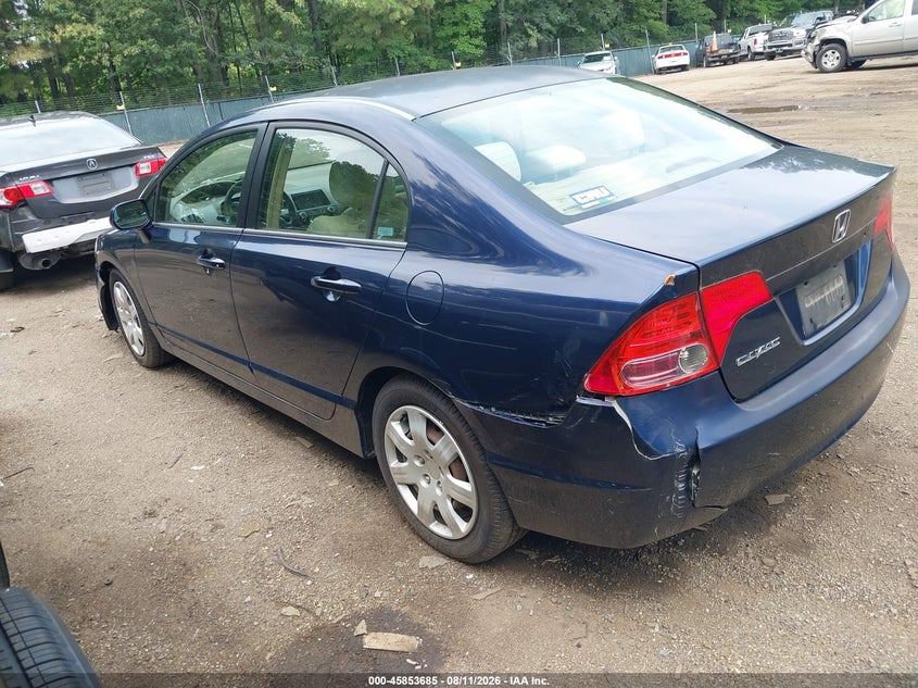 2006 HONDA CIVIC SEDAN 1.8L I-4 VVT, 140HP