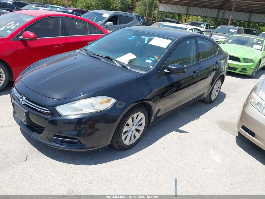 Vin: 1c3cdfdh5ed726204, lot: 46352625, dodge dart aero 20142