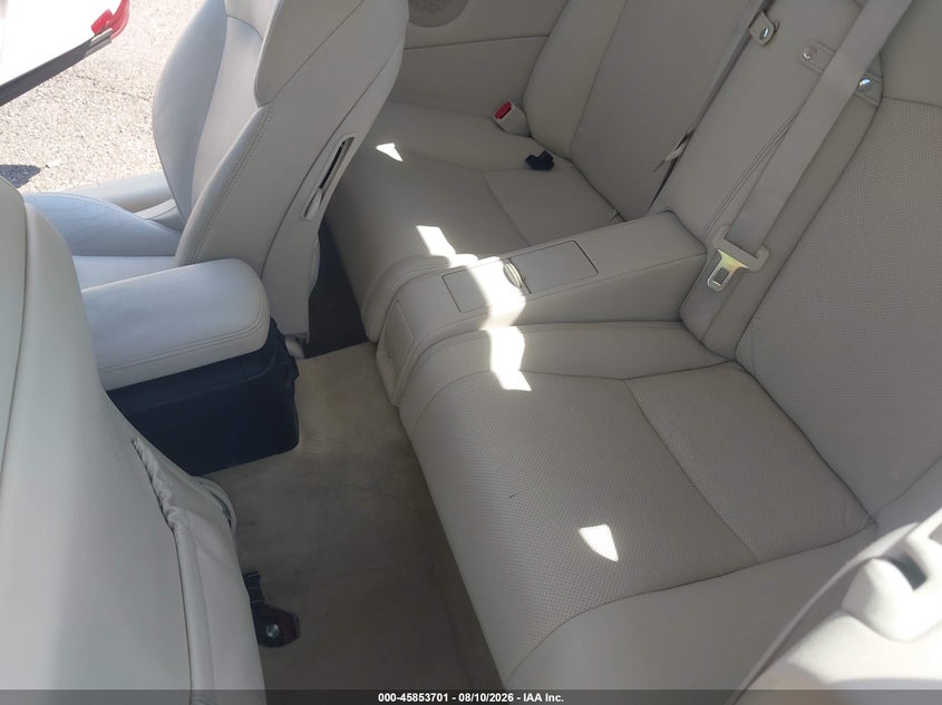 LEXUS IS 250C 2010 VIN JTHFF2C23A2503544