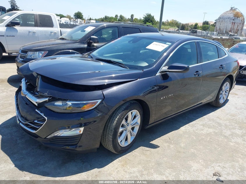 2023 Chevrolet Malibu, Front End, IAAI, VIN 1G1ZD5ST1PF227617 — photo 2