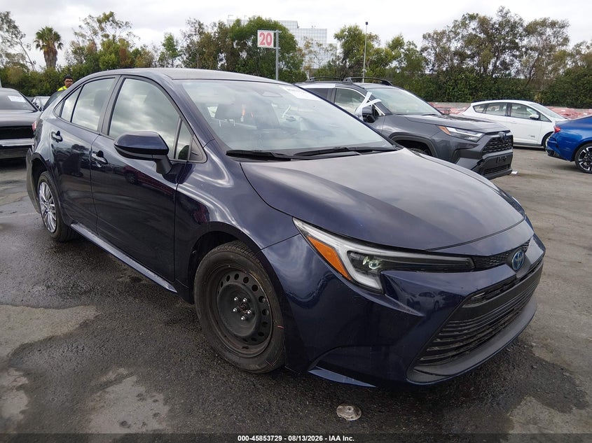 2023 Toyota Corolla Hybrid Le, Rear, IAAI, VIN JTDBCMFE9PJ008273