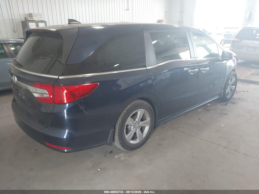 Vin: 5fnrl6h73kb090509, lot: 46352666, honda odyssey ex-l 20194