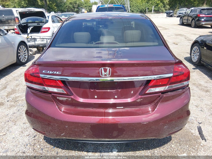 2013 HONDA CIVIC SEDAN 1.8L I-4 VVT, 140HP