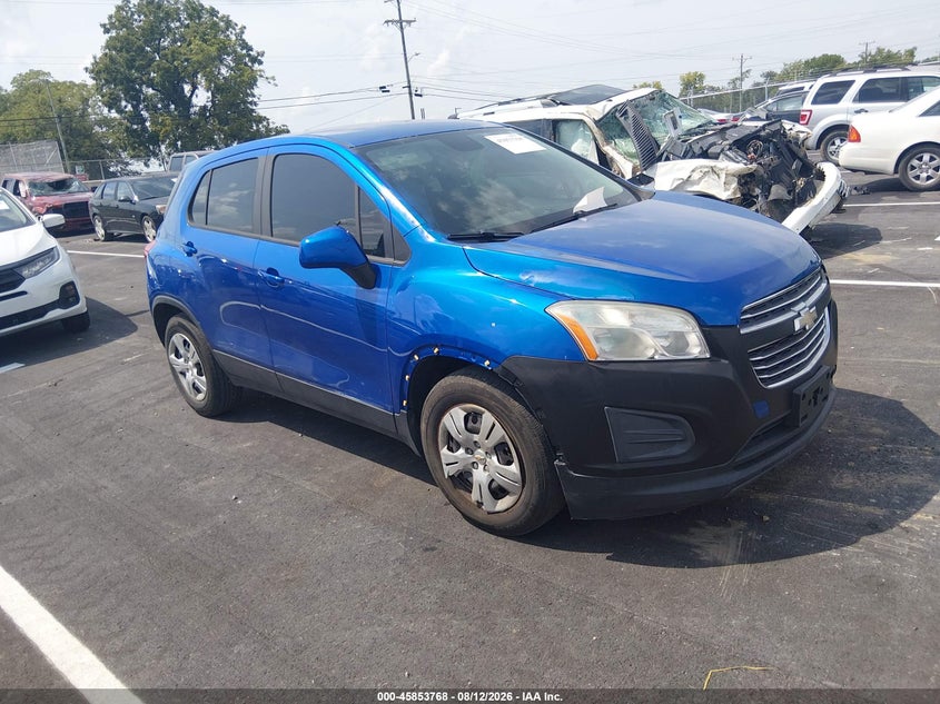 2016 CHEVROLET TRAX auction photo 1