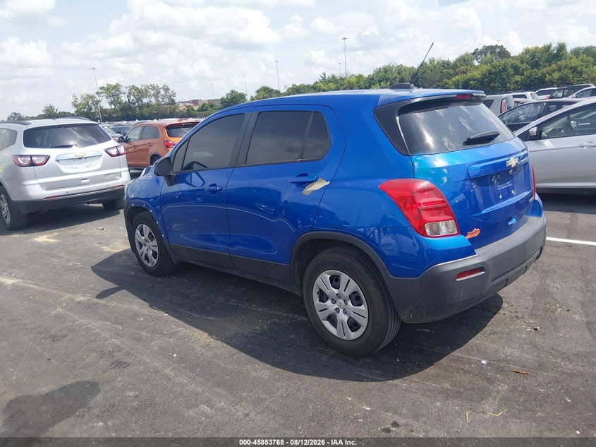 2016 CHEVROLET TRAX auction photo 3