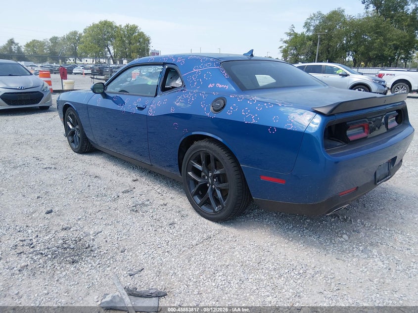Vin: 2c3cdzjgxnh182010, lot: 46352750, dodge challenger gt 20223