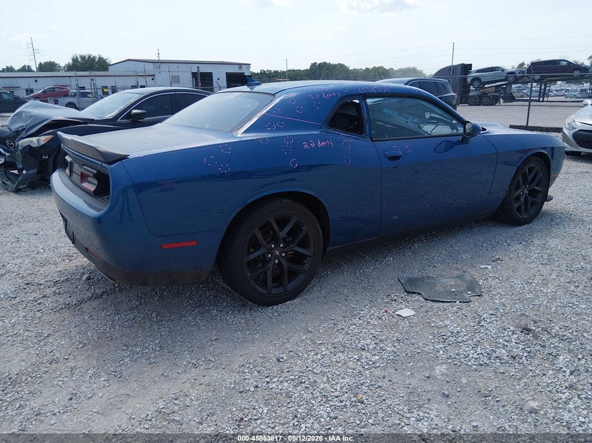 Vin: 2c3cdzjgxnh182010, lot: 46352750, dodge challenger gt 20224