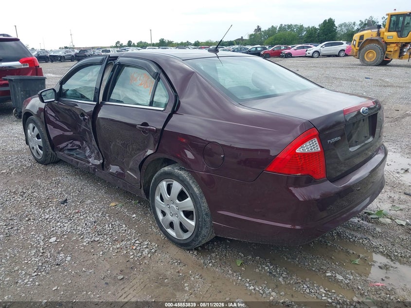 2011 FORD FUSION auction photo 3