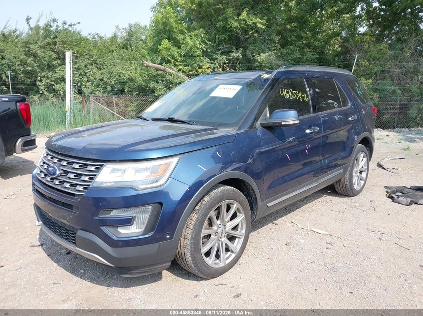 2016 Ford Explorer, Стихія, IAAI, VIN 1FM5K8FH3GGB26085 — фото 2
