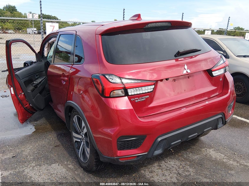 MITSUBISHI OUTLANDER SPORT 2021 VIN JA4ARUAU4MU025494