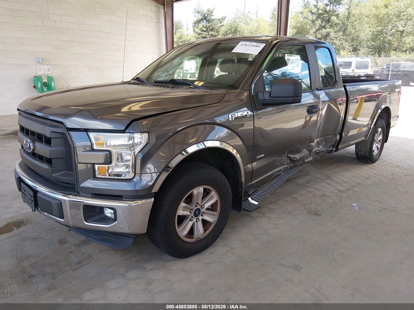 2016 Ford F-150, Лівий бік, IAAI, VIN 1FTEX1CP3GKF20806 — фото 2