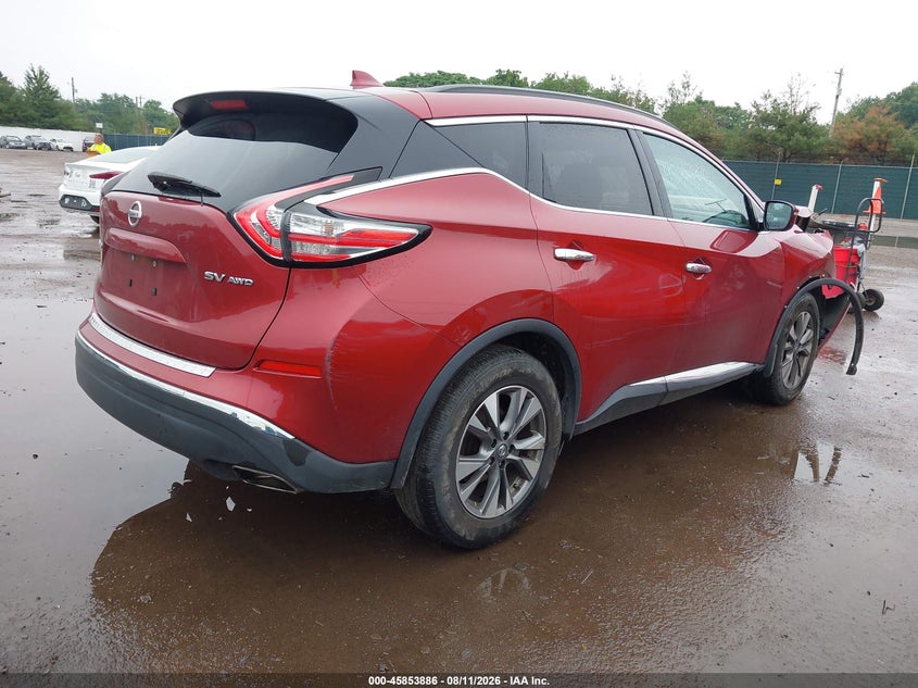 NISSAN MURANO 2017 VIN 5N1AZ2MH5HN149620