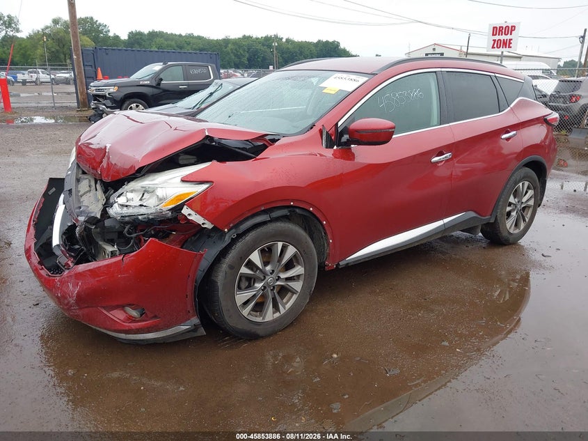 2017 NISSAN MURANO auction photo 2