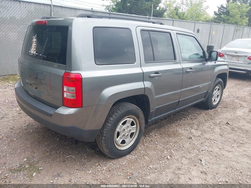 2012 JEEP PATRIOT auction photo 4