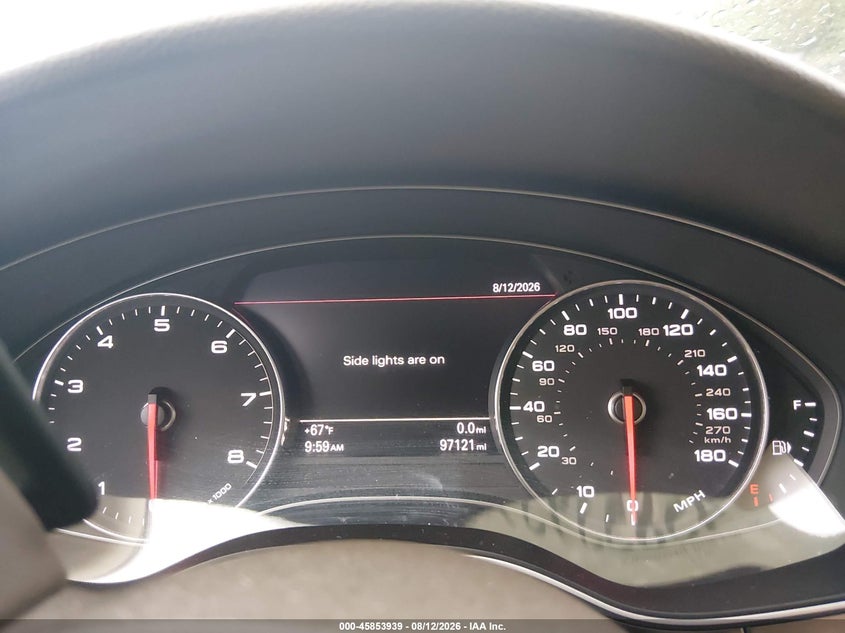 2012 AUDI A7 auction photo 7