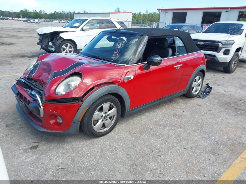2017 MINI CONVERTIBLE CABRIO 1.5L I-3 DI, DOHC, VVT, TURBO, 134HP