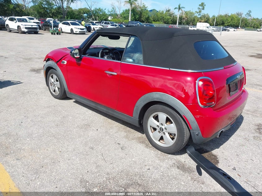2017 MINI CONVERTIBLE CABRIO 1.5L I-3 DI, DOHC, VVT, TURBO, 134HP