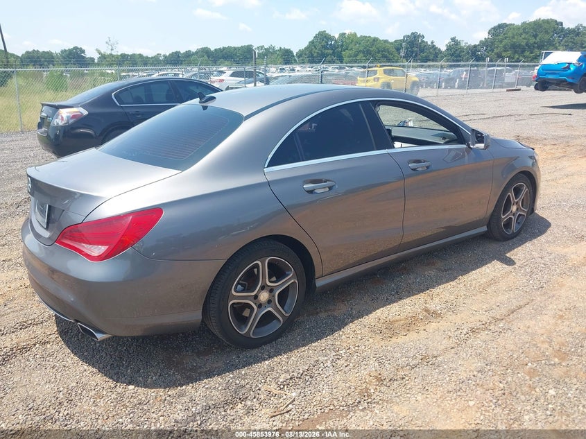 MERCEDES-BENZ CLA 250 2014 VIN WDDSJ4EB9EN158327