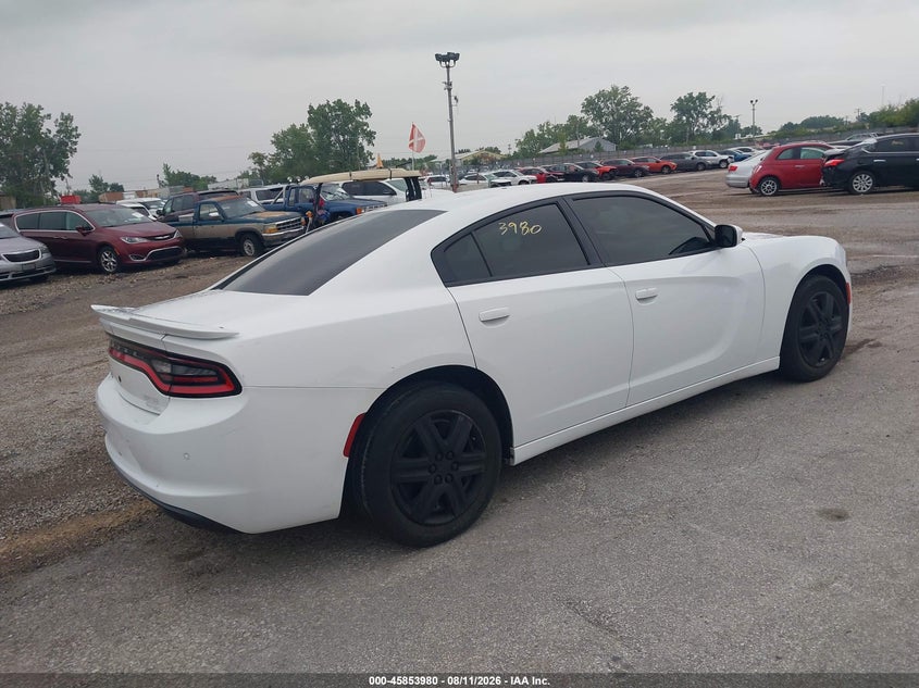 2017 DODGE CHARGER auction photo 4