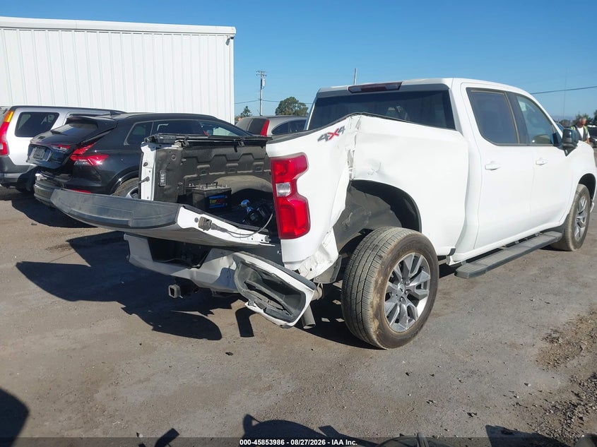CHEVROLET SILVERADO 1500 LTD 2022 VIN 1GCUYEET4NZ224501